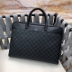 The latest and hottest Lv Louis imported leather men's briefcase, handbag, and