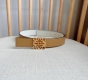 Loewe latest style belt width: 2.8cm Made of smooth cowhide double-sided belt wi