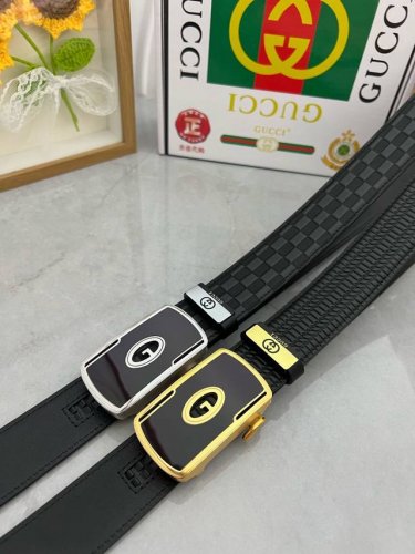 Product Name: Gucci.Gucci Automatic Belt Material: Original Leather Belt Origina