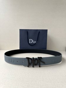 Dior This Double-Sided Belt Combines Classic Elegance With Modern Flair. Both Si