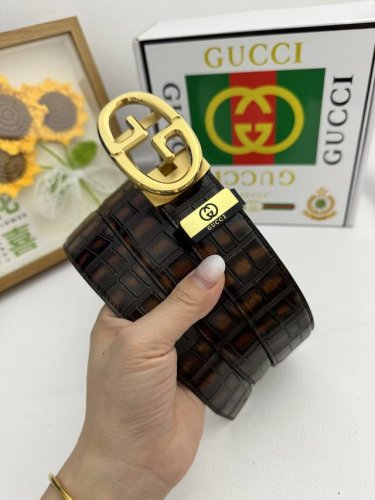 Product Name: Gucci Automatic Leather Belt Material: Original cowhide leather be