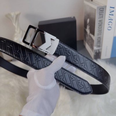 New Arrival - Montblanc Automatic Steel Buckle, 3.5cm Width. Recommended 2026 M