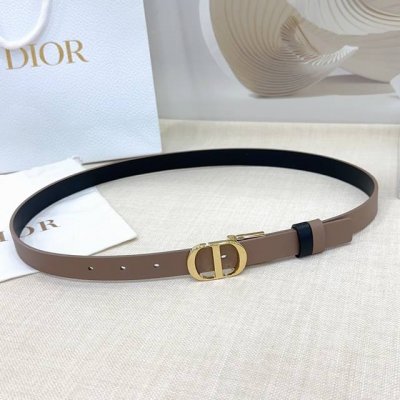 Dior belt, double-sided top layer cowhide, length: 75.80.85.90.95.100. Euro, co