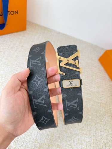 Product Name: Louis Vuitton Belt - Original Single Belt Model: Hook, Classic Pur