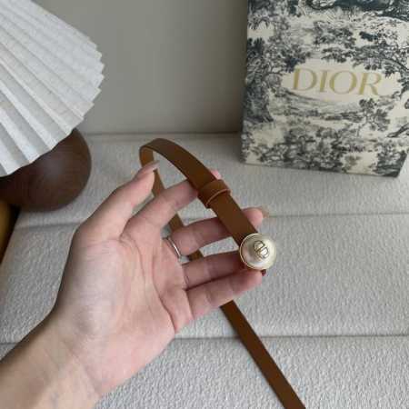 Special Dior New Belt Is Made Of Smooth Cowhide, With A Shiny Pearl-Finished Met - Click Image to Close