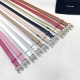 Chanel belt, double-sided top layer cowhide, length: 75.80.85.90.95.100. Euro,