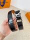 Product Name: Louis Vuitton Belt - Original Single Belt Model: Hook and Loop, Cl