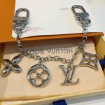 Lv Keychain Bag Charm Gold & Silver M01188 Spring Street Chain Bag Charm transfo