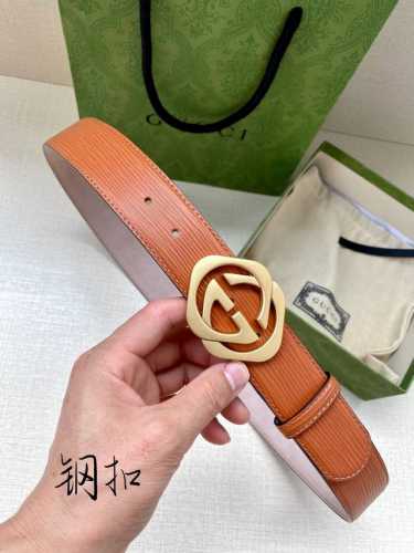 Belt Width: 3.8 Cm. In The Spring/Summer Collection, The Brand's Iconic Double G