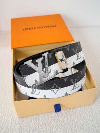 Product Name: Lv..Louis..Vuitton Belt Original Model: Buckle, Classic Pure Steel - Click Image to Close