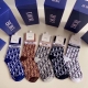 Special packaging from the official store! Dior's new mid-length slouch socks! F