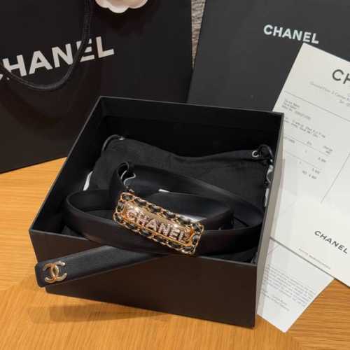 Xiangjia Classic Double C Belt Classic Double C Belt, Braided Hardware With Calf