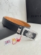 Product Name: Versace Original Belt/Leather Bag Model: Hook buckle, classic man