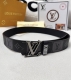 Belt: Louis Vuitton top-grade replica. Made of 100% top-grain cowhide, guarantee