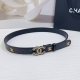 3.0Cm Chain Link Chanel Belt, Double-Sided Top Layer Cowhide Leather, Length: .7