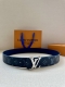 4.0-Inch Width: The New Lv Initiales Double-Sided Belt From The 2025 Spring/Summ