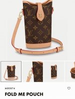 Lv French Fries Mini Crossbody Phone Bag M80874 Louis Vuitton Fold Me Crossbody