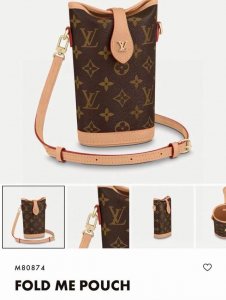 Lv French Fries Mini Crossbody Phone Bag M80874 Louis Vuitton Fold Me Crossbody