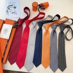 Men's new tie series H letter tie, rare H family has a thousand different print