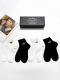 comes with packaging 4 pairs per box Prada classic letter logo thin mulberry si