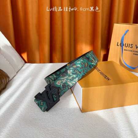 Lv Floral Camouflage 40mm Reversible Belt is a clever reinterpretation of the ou - Click Image to Close