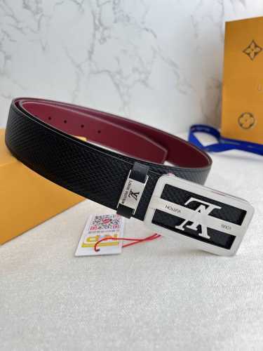 Product Name: Louis Vuitton Belt - Original Single Belt Model: Hook, Classic Pur