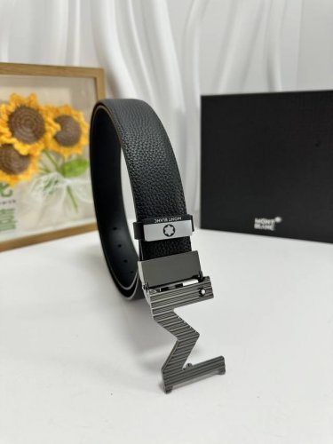 Product Name: Montblanc Montblanc Material: Original Leather Belt, 100% Genuine