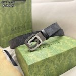 Gucci Width 3.0 Cm Simple And Generous Double-Sided Use Hardware Can Be Rotated