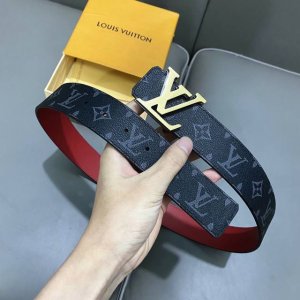 Extra Width: 40Mm L0Uis Vuitt0N Men's New Original Belt. Genuine Counter Code! B