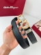 Product Name: Ferragamo belt. Ferragamo belt original Model: Buckle, classic buc