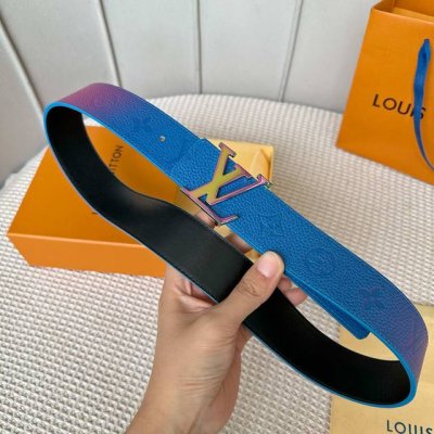 L0Uis Vuitt0N latest upgraded version, 40mm wide, original lychee embossed finis