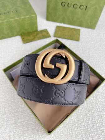 Comes With A Full Set Of Packaging Gift Boxes, Gucci 4.0Cm Counter-Quality Embos - Click Image to Close
