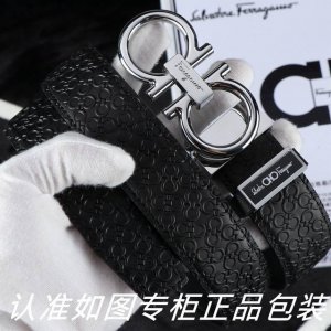 Belt: Original Ferragamo leather, Ddd. Belt: 100% top-grain cowhide, guaranteed