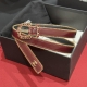 Xiangjia New Women's Belt With Zipper, Double-Sided Top-Grain Leather, This Belt