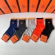 Special Packaging Hermes New Mid-Length Slouch Socks! Five pairs per box, same s