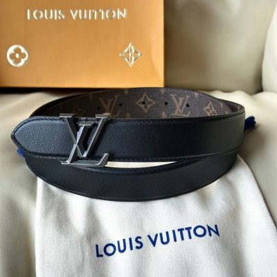 L0Uis Vuitt0N This season's new original belt width 35mm classic waterproof canv
