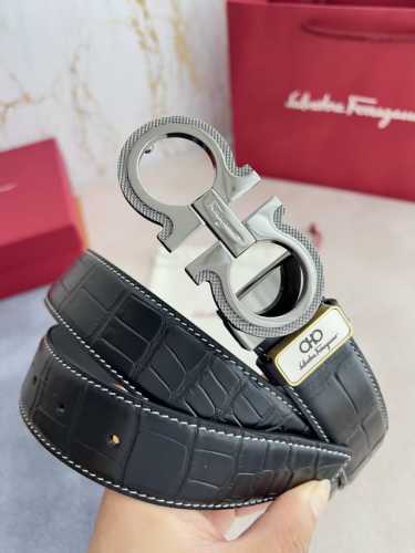 Product name: Ferragamo belt. Ferrgamo belt original Model: buckle, original new