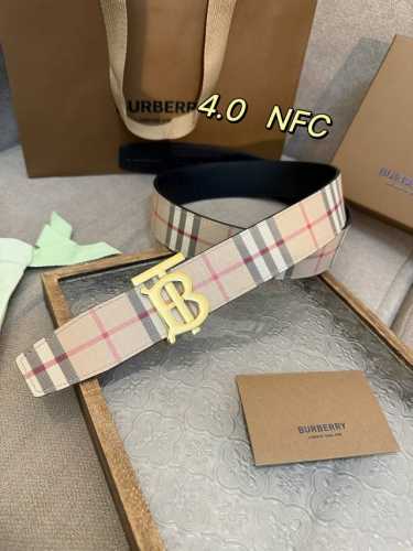 Burberry Original imported leather, checkered cowhide quality is beyond doubt, t