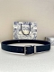 Width 3.5 Cm Dior This Belt Is Meticulously Crafted From Black Ultra-Mini Obliqu