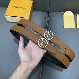 L0Uis Vuitt0N Original belt for men from Jinlujia. Width: 35mm. One side of the