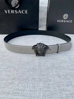 Width: 3.0 Cm Versace This Plain Weave Belt Features The Iconic Versace Medusa H