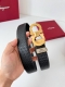 Product Name: Ferragamo belt. Ferragamo belt original Model: Buckle, classic buc