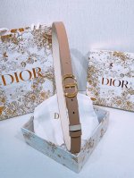 Dior Montaigne *Cd* belt embellished with *Christian Dior* signature Metal detai