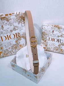 Dior Montaigne *Cd* belt embellished with *Christian Dior* signature Metal detai