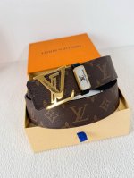 Product Name: Lv..Louis..Vuitton Belt Original Model: Buckle, Classic Pure Steel