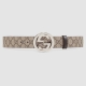 Special Gucci Size: 3.8 Cm, Belt Body Made Of Apricot-Colored Printed Waterproof