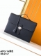 New briefcase model: 6093-1A# Black, premium, genuine Emma Italian leather, sup