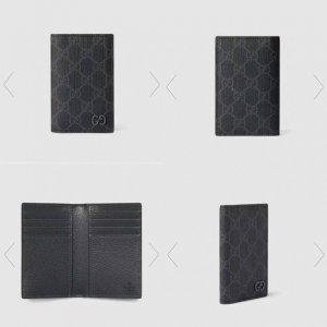 Top-of-the-line Gg long card holder with Gg details, a new series of slim and co