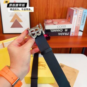 Original quality punched Brand: Babao B men's Color: Black Buckle: Gold and Silv