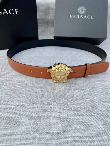 Width: 3.0 Cm Versace This Plain Weave Belt Features The Iconic Versace Medusa H